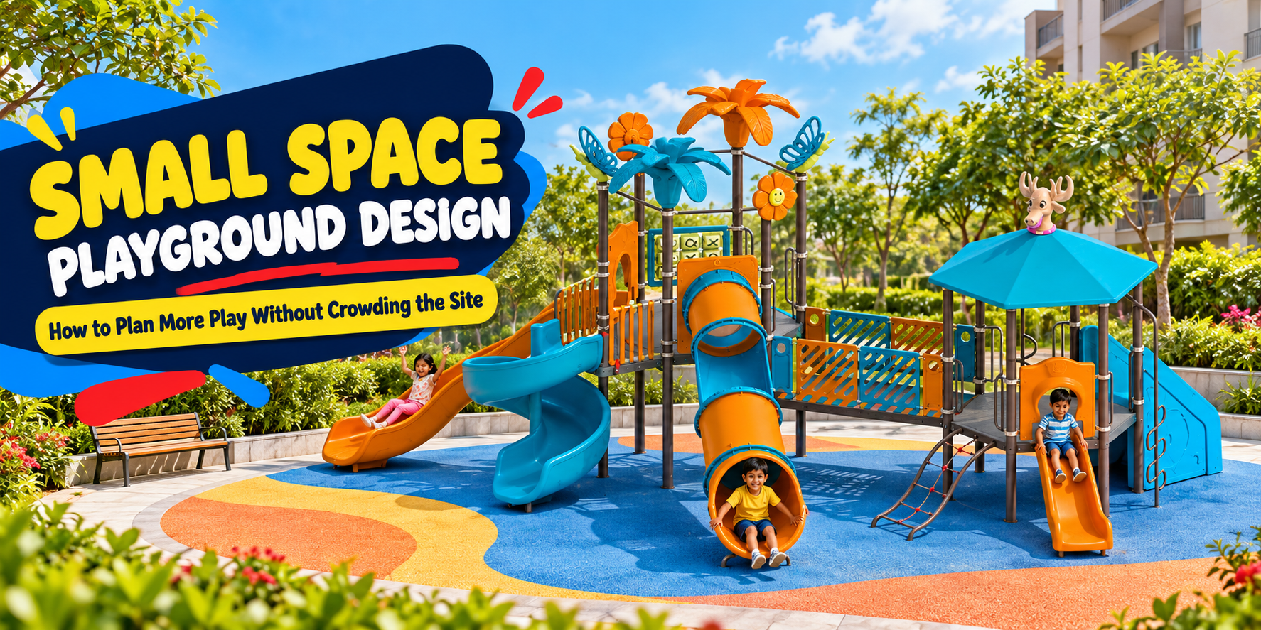 Small Space Playground Design: Layout, Safety and Equipment Guide | Arihant Play